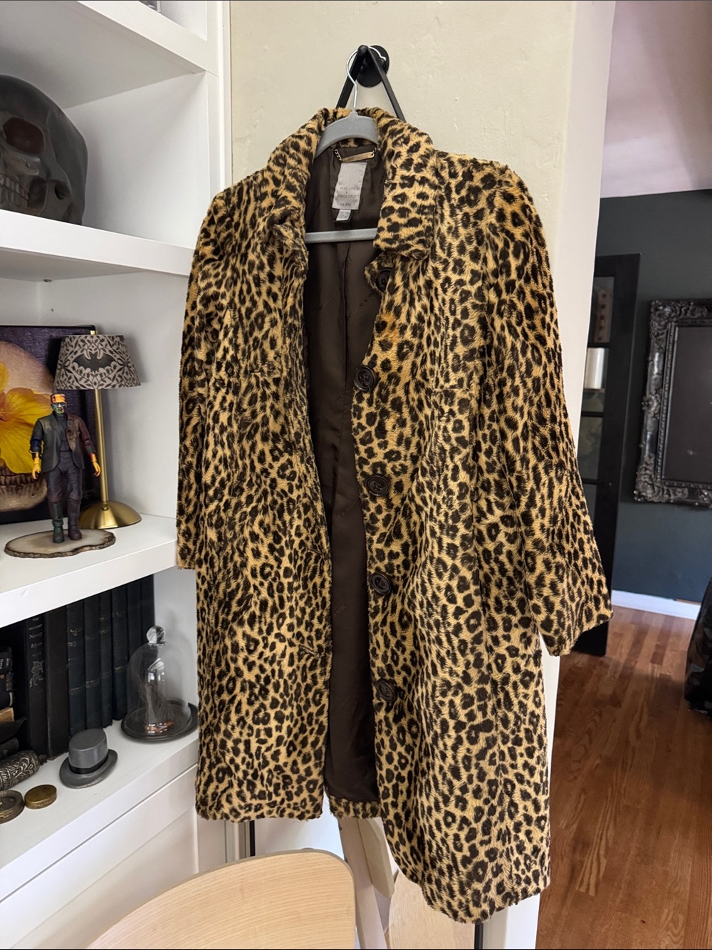 Penelope & Monica Cruz Leopard Print Women's Coat - Bold Animal Print Jacket